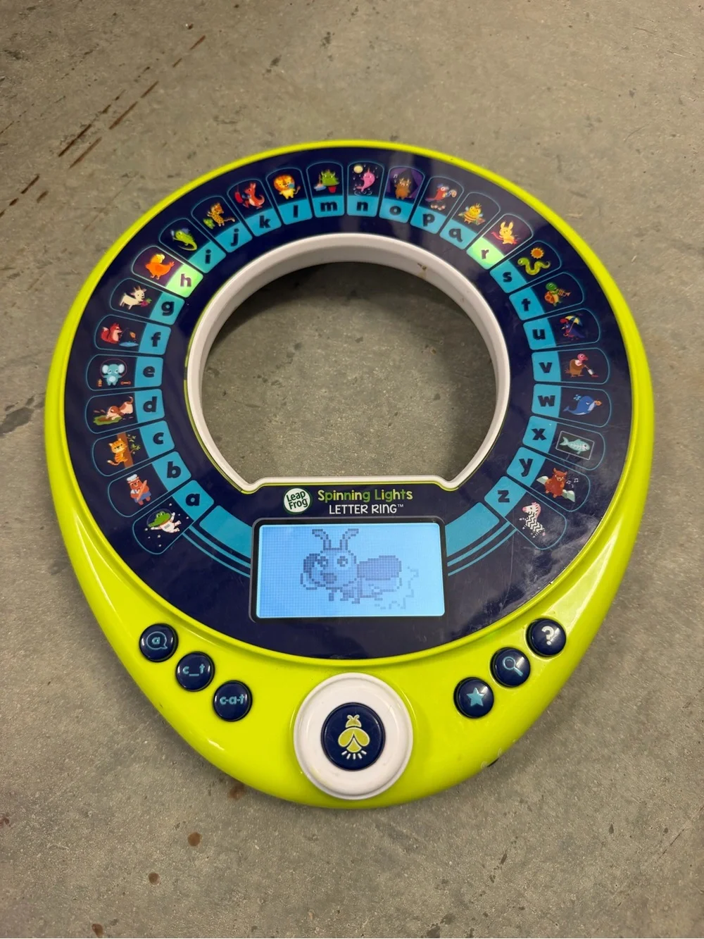 Leapfrog spinning lights